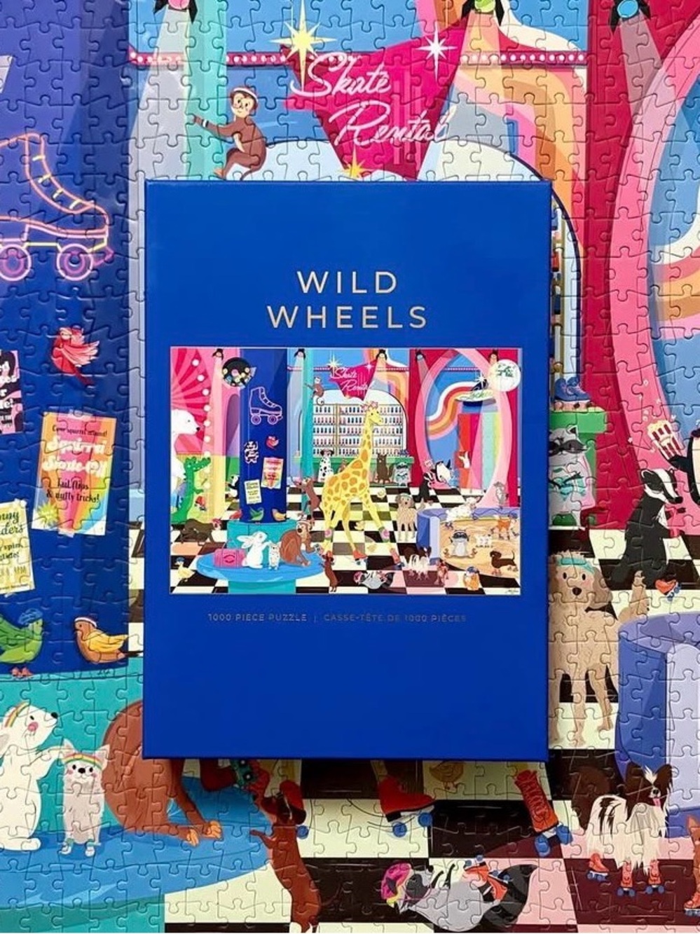 Wild Wheels - 1000 pieces - Hobbry